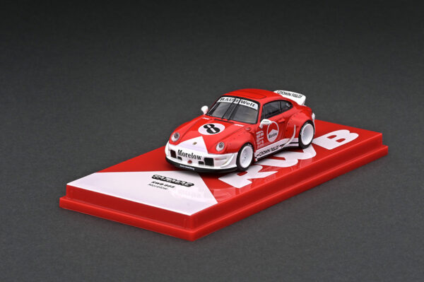 Tarmac Works 1/64 Rwb 993 Morelow With Metal Oil Can T64-017-Ml