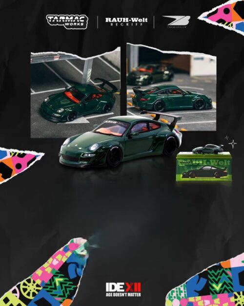 t64-tl057-gr Tarmac Works x RWB Rauh-Welt Begriff 997 Tsubasa T64-TL057-GR