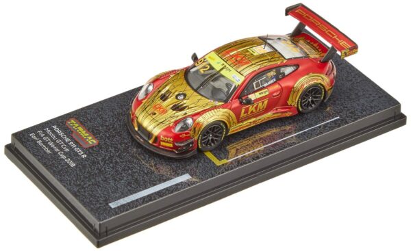 Tarmac Works Porsche 911 GT3 R #912 Earl Bamber LKM Macau GT Cup FIA GT World Cup (2018) 1/64