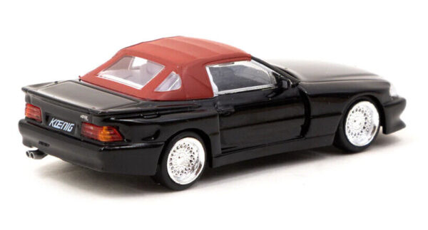 TARMAC WORKS MERCEDES BENZ SL 500 KOENIG SPECIALS 1/64 BLACK T64G045BL