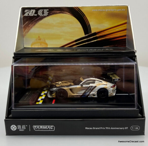 MEEET X TARMAC WORKS - 1/64 - MERCEDES AMG GT3 - MACAU GRAND PRIX 70TH ANNIVERSARY LIMITED