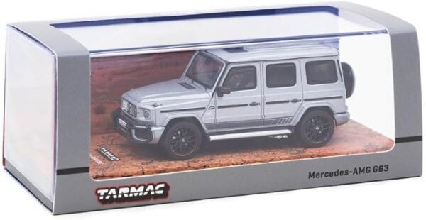 Tarmac Works Mercedes-Amg G63 Matte Grey 1:64