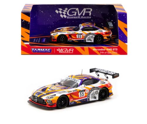Tarmac Works Mercedes Amg GT3 24h of Spa 2022 GruppeM Racing M.Engel M.Buhk M. Grenier