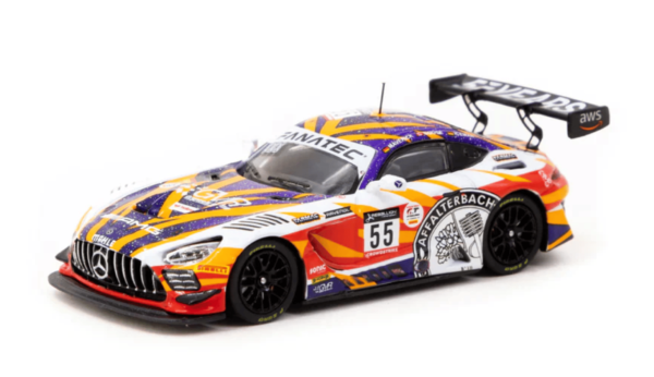 Tarmac Works Mercedes Amg GT3 24h of Spa 2022 GruppeM Racing M.Engel M.Buhk M. Grenier