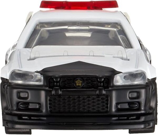 tmc1.3 Takara Tomy Tomica No. 1 Nissan Skyline GT-R (BNR34) Patrol Car (Box) Scale 1/62