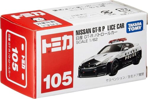 Tomica No.105 Nissan GT-R Police Car