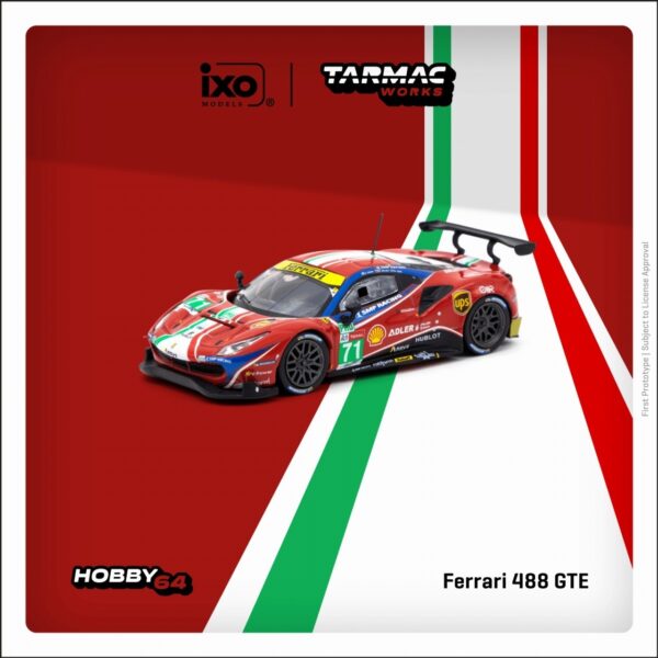1/64 Ferrari 488 GTE 24h of Le Mans 2020