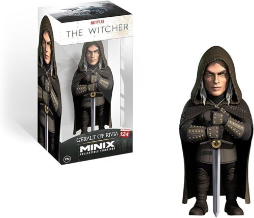 Minix - Geralt of Rivia #124 Statue Figure (12cm) Netflix's The Witcher