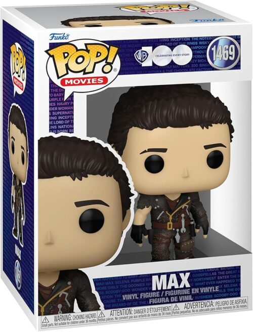Funko Pop! Movies: Mad MAX Rockatansky: The Road Warrior - MAX Rockatansky - Mad MAX 2: The Road Warrior #1469